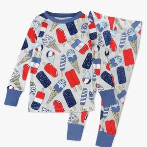 Red, White & Blue Size 7 Kids Pajamas